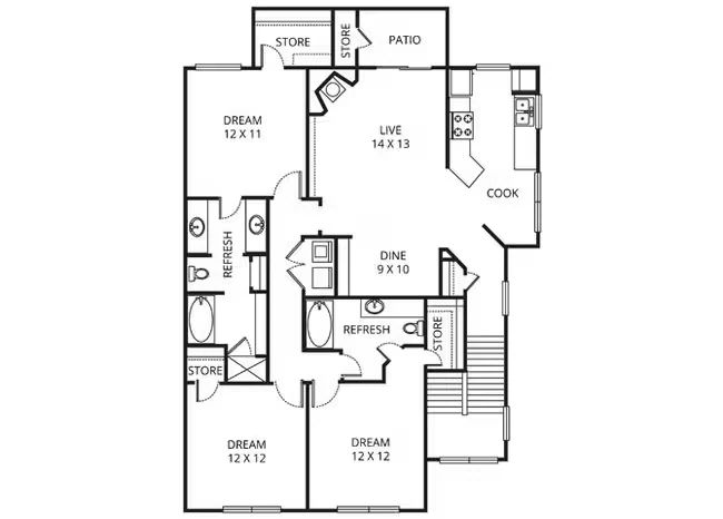 The Veronese 0421 floor plan
